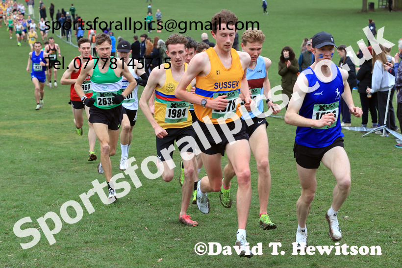 Senior Mens 2026 UK CAU Inter Counties Cross Country, Wollaton Park, Nottingham. Photo: David T. Hewitson/Sports for All Pics
